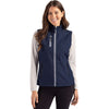Clique Women's Dark Navy Telemark Eco Stretch Softshell Vest