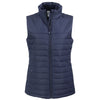 Clique Women's Dark Navy Elevation Eco Full Zip Puffer Vest