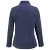 Clique Women's Dark Navy Powder Fleece Full Zip Jacket
