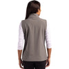 Clique Women's Pure Slate/Black Tempo Stretch Full Zip Softshell Vest