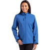 Clique Women's Royal Blue Tempest Waterproof Full Zip Softshell Jacket
