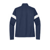 Sport-Tek True Navy/White Women's Travel Full-Zip Jacket