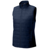 Sport-Tek Women's True Navy Teknical Hybrid Vest