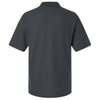 Harriton Men's Dark Charcoal Maverick CVC Pique Polo