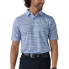 Straight Down Men's Powder Quintero Stripe Polo