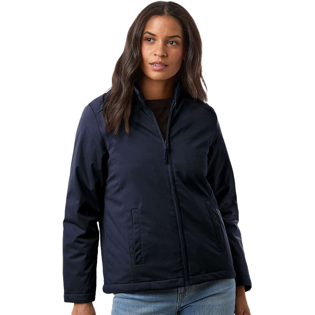 Harriton Women's Dark Navy Guardian Insulated Utility Jacket