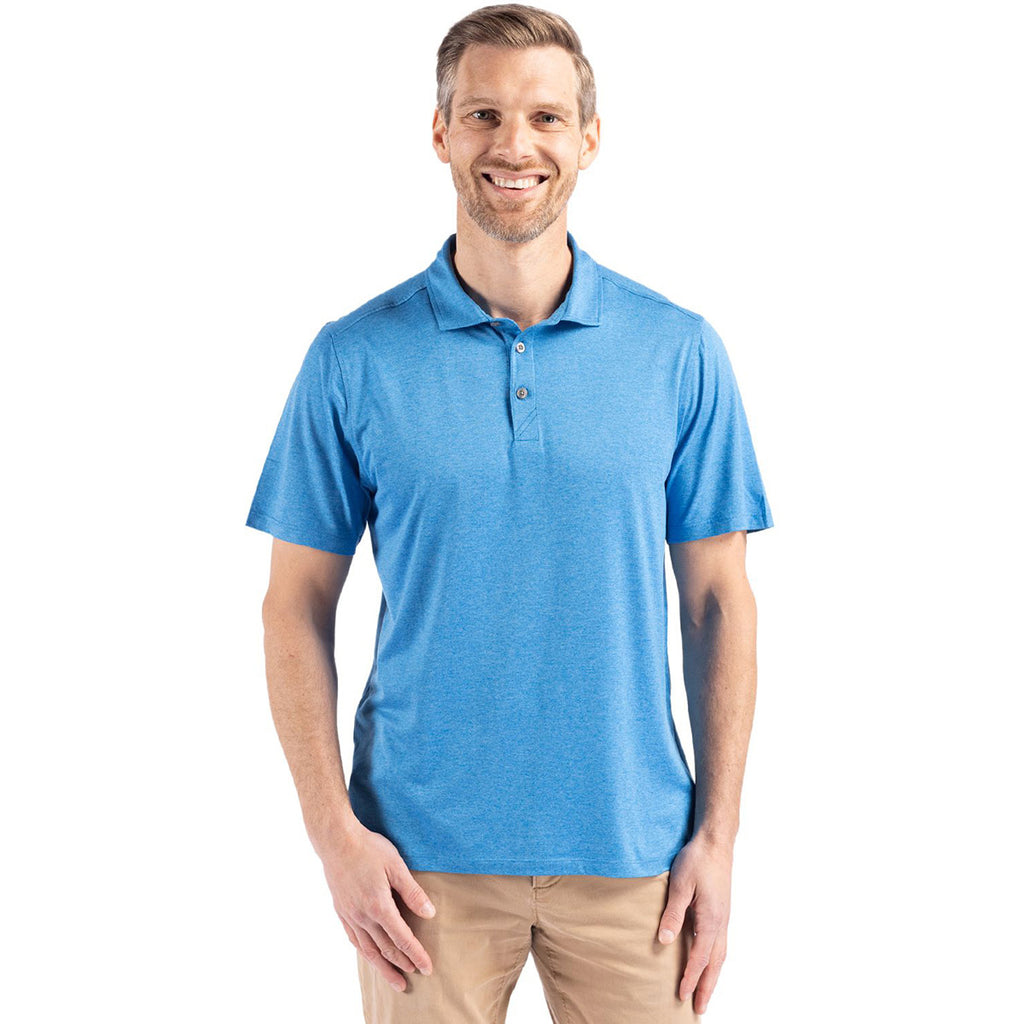 Cutter & Buck Men's Digital Coastline Epic Comfort Eco Recycled Polo