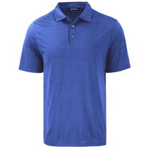 Cutter & Buck Men's Tour Blue Coastline Epic Comfort Eco Recycled Polo