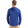 Cutter & Buck Men's Tour Blue Coastline Epic Comfort Eco Recycled Hooded Shirt