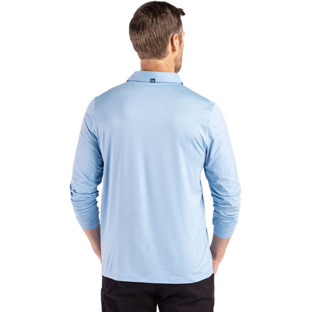 Cutter & Buck Men's Atlas Coastline Epic Comfort Recycled Long Sleeve Polo