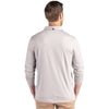 Cutter & Buck Men's Concrete Coastline Epic Comfort Recycled Long Sleeve Polo