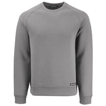 Cutter & Buck Men's Elemental Grey Roam Recycled Crew Neck Pullover