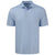 Cutter & Buck Men's Tour Blue Pike Eco Diamond Dot Print Recycled Polo