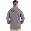Cutter & Buck Men's Elemental Grey Roam Epic Comfort Recycled Full Zip Hooded Jacket