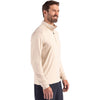 Cutter & Buck Men's Wheat Coastline Epic Comfort Recycled Quarter Zip