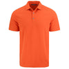 Cutter & Buck Men's College Orange Advantage Refresh Epic Confidence Recycled Tri-Blend Pique Polo