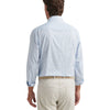 Peter Millar Men's Cottage Blue Hanford Performance Twill Sport Shirt