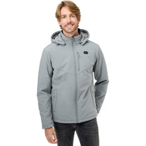 Ororo Men's Grey 5-Zone Heated Jacket