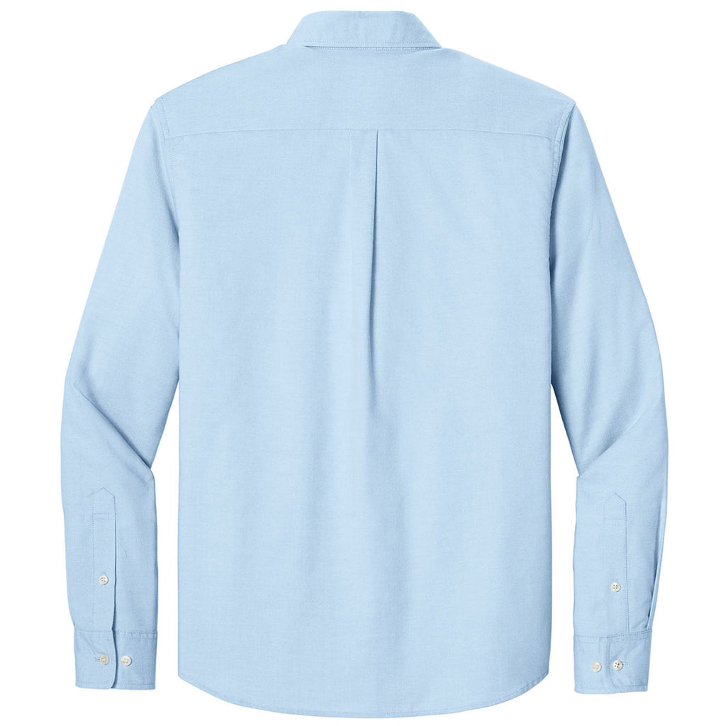 Mercer + Mettle Men's Light Blue Long Sleeve Modern Oxford Shirt