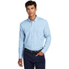 Mercer + Mettle Men's Light Blue Long Sleeve Modern Oxford Shirt
