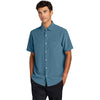 Mercer + Mettle Men's Harbor Blue Short Sleeve UV Capital Tech Shirt