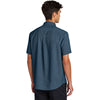 Mercer + Mettle Men's Night Navy Dash Print Short Sleeve UV Capital Tech Shirt
