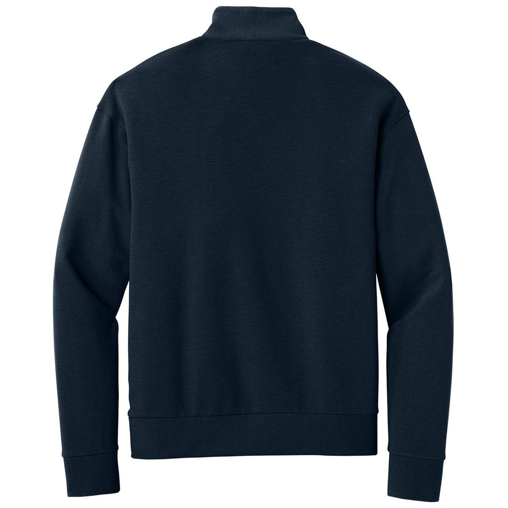 Mercer + Mettle Men's Night Navy Linear Texture 1/4-Zip