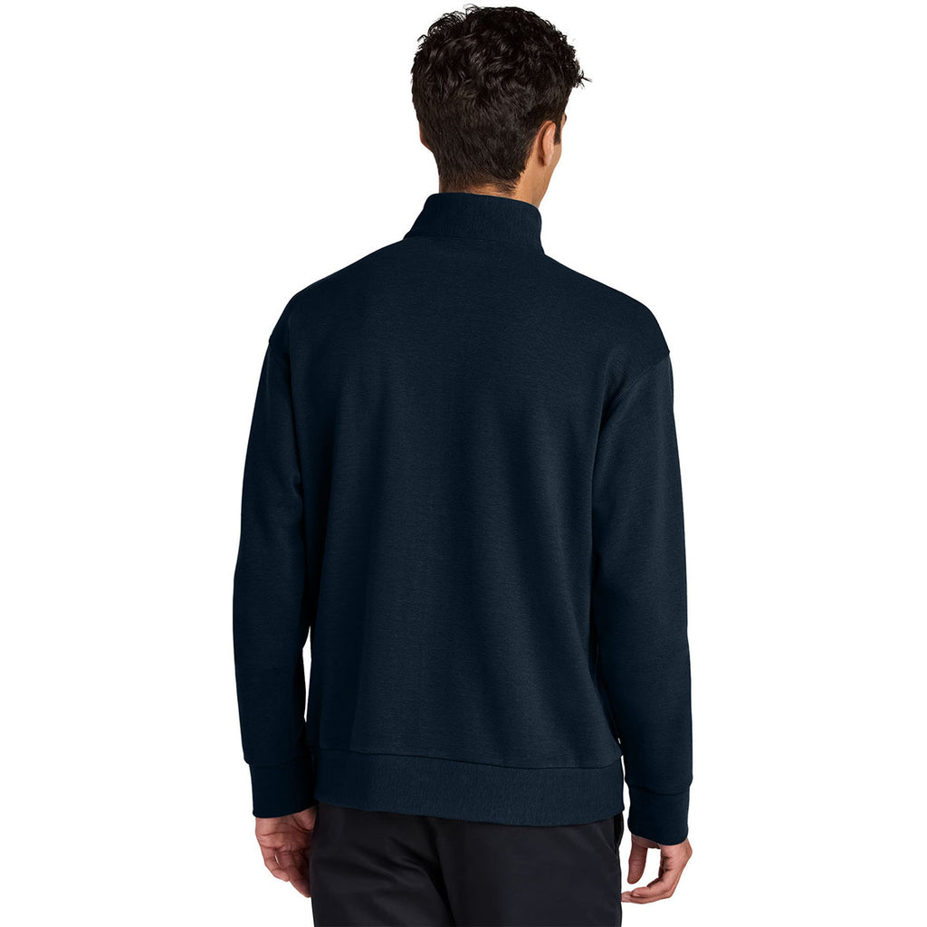 Mercer + Mettle Men's Night Navy Linear Texture 1/4-Zip