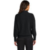 Mercer + Mettle Women's Deep Black Linear Texture 1/4-Zip