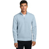 Mercer+Mettle Men's Celestial Blue Soft Spacer 1/4-Zip
