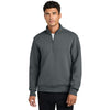 Mercer+Mettle Men's Storm Grey Soft Spacer 1/4-Zip