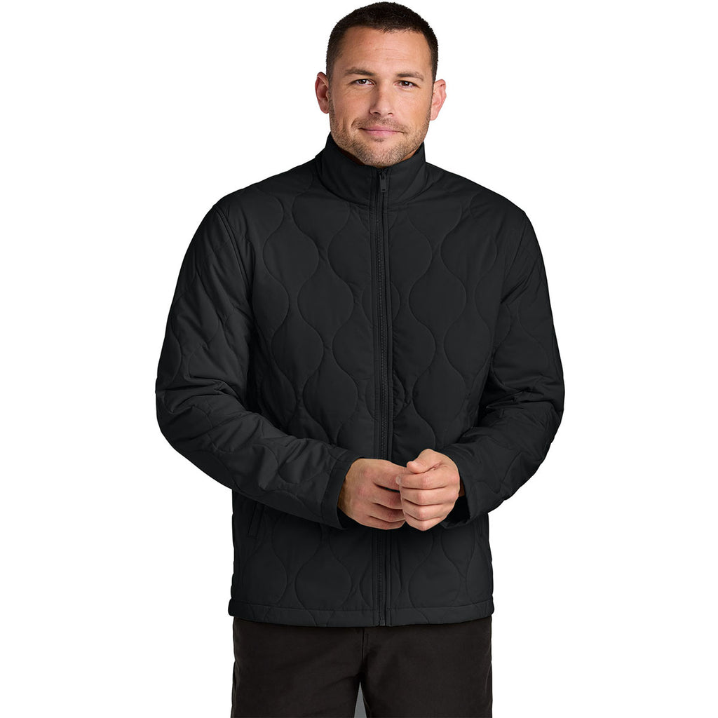 Mercer+Mettle Men's Deep Black Quilted Liner Jacket