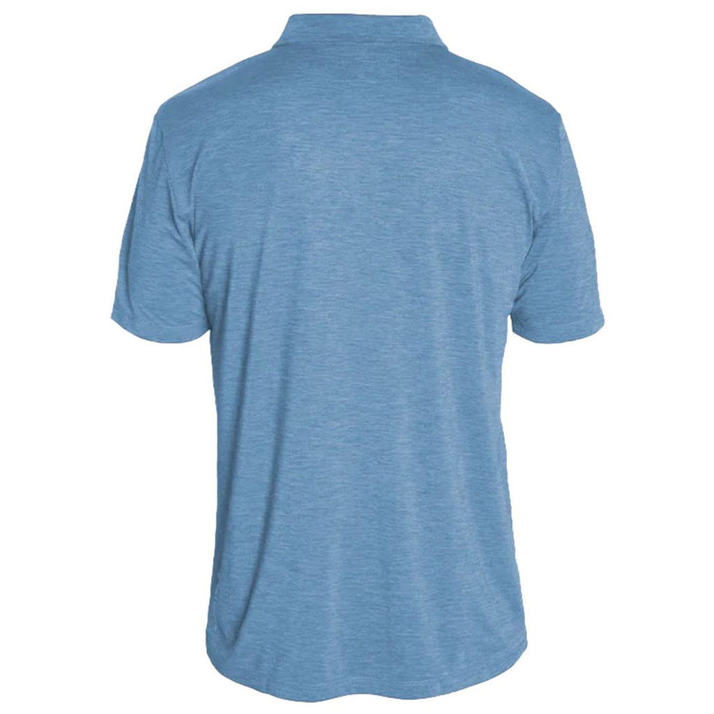 ANETIK Men's Bahama Heathered Low Pro Tech Polo