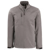 Clique Men's Pure Slate Tempest Waterproof Full Zip Softshell Jacket