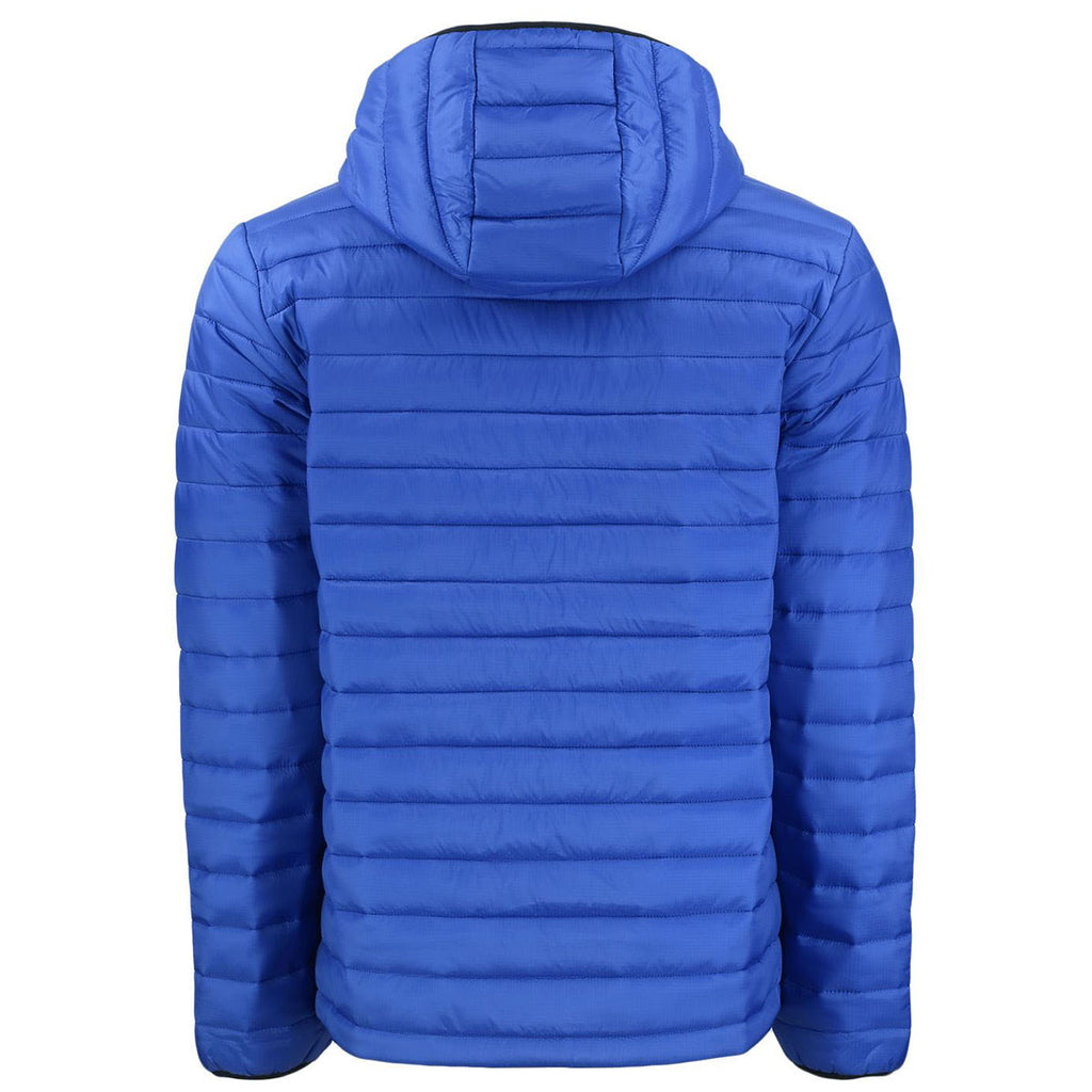 Clique Men's Royal Blue Valhalla Full Zip Puffer Jacket