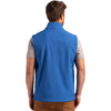 Clique Men's Royal Blue/Black Tempo Stretch Full Zip Softshell Vest
