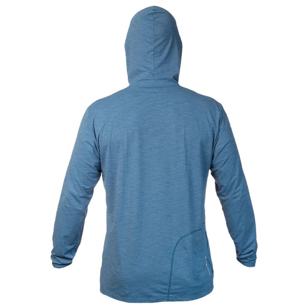 ANETIK Men's Bahama Heathered Low Pro Tech Hooded T-Shirt