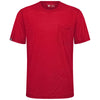 Levelwear Men's Flame Red Focal Pocket Tee