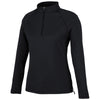 North End Women's Black Revive Coolcore Quarter Zip