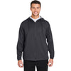 North End Men's Carbon Heather Network Lightweight Jacket