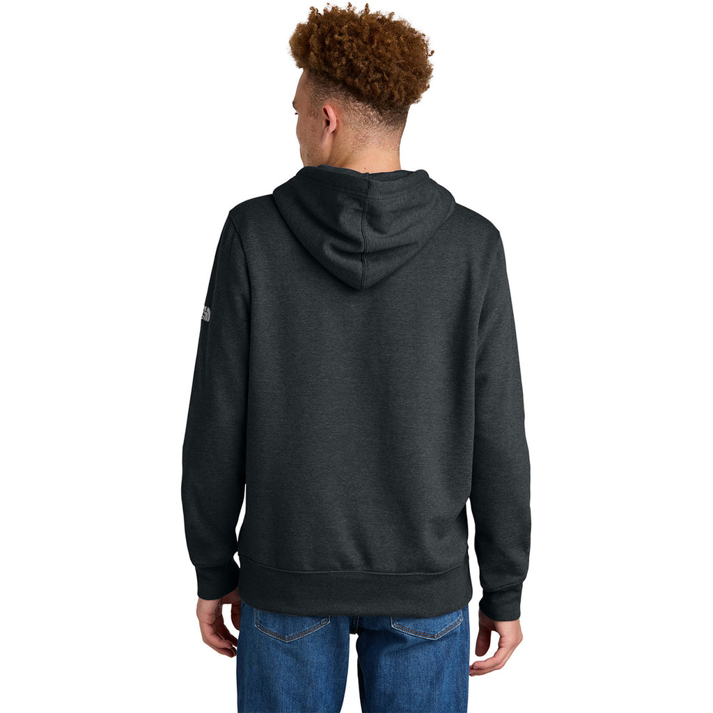 The North Face Men's TNF Black Heather Sleeve Logo Pullover Hoodie