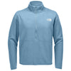 The North Face Men's Steel Blue Double-Knit 1/2-Zip Fleece