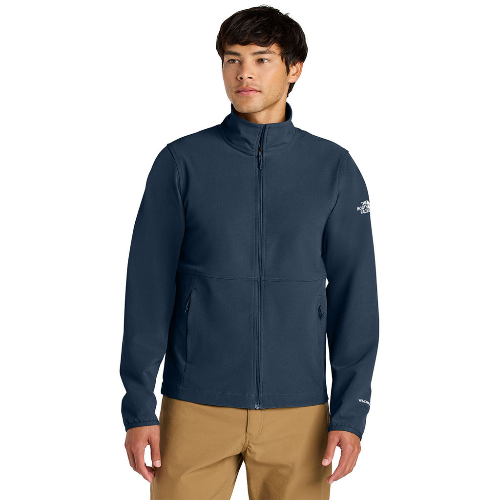 The North Face Men's Summit Navy Edge Stretch Soft Shell Jacket