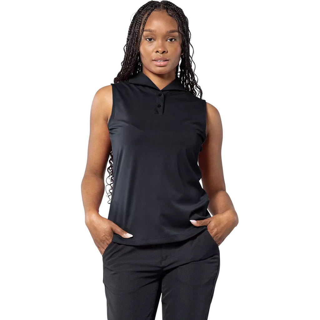 Levelwear Women's Black Treasure Polo