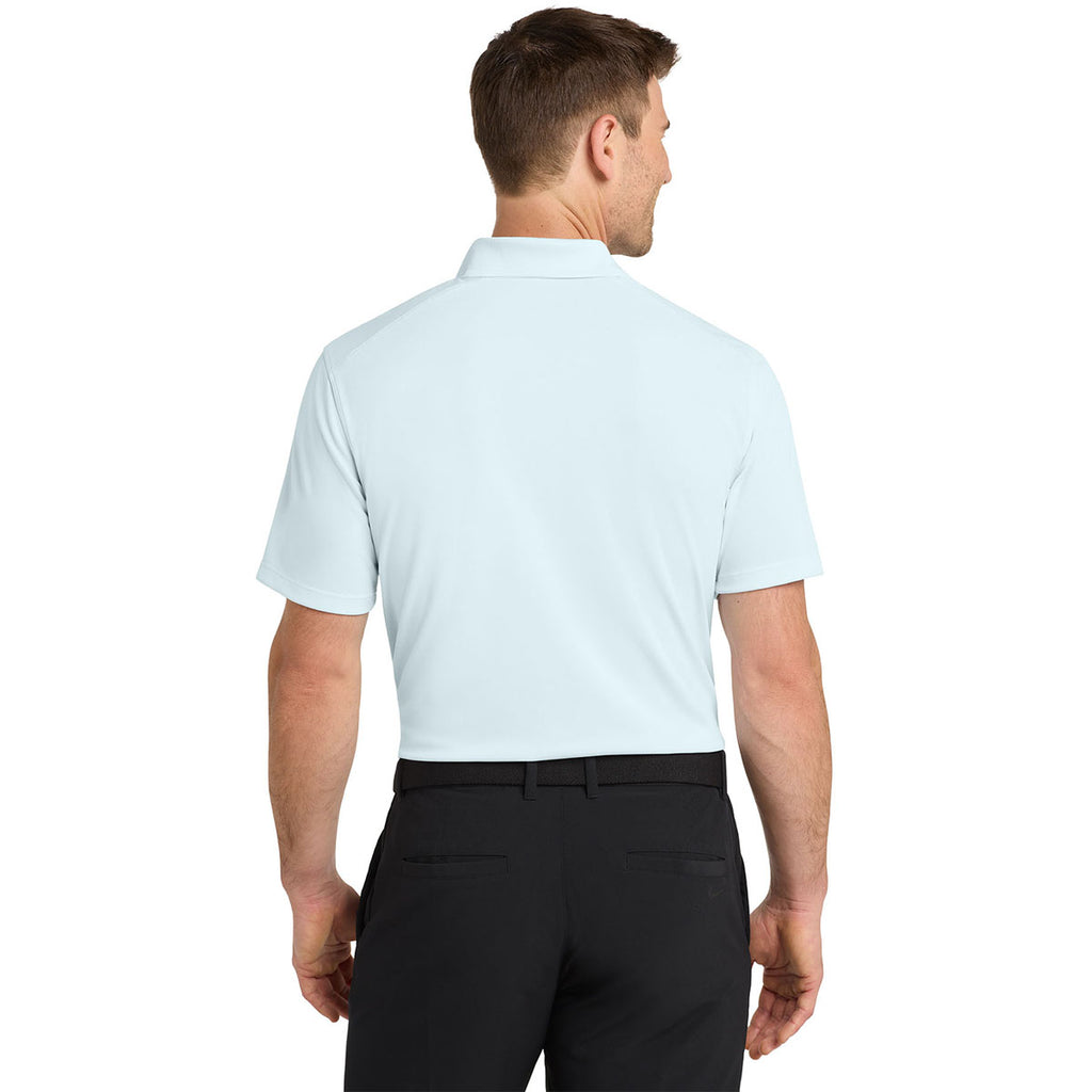 Nike Men's Blue Tint Dri-FIT Micro Pique 2.0 Polo