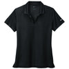 48-Hour Nike Women's Black Dri-FIT Micro Pique 2.0 Polo