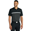 Nike Men's Black/ Anthracite/ White Dri-FIT Victory Colorblock Polo