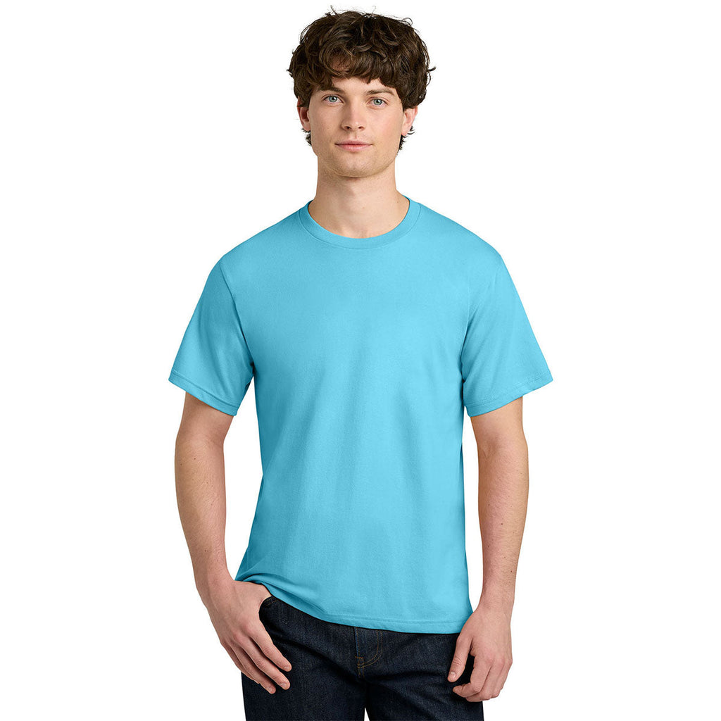 Next Level Men's Pacific Blue Apparel Ideal Jersey Tee