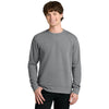 Next Level Men's Heather Gray Apparel Adult Malibu Crewneck Sweatshirt