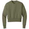 Next Level Women's Light Olive Heavyweight Sweatshirt